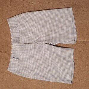 Adidas Women's Plaid Golf Shorts